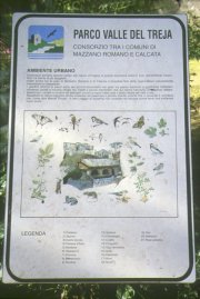 tabelle del Parco della
Valle del Treja a Mazzano Romano
(13960 bytes)